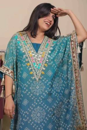 Floral Print Kurti Set